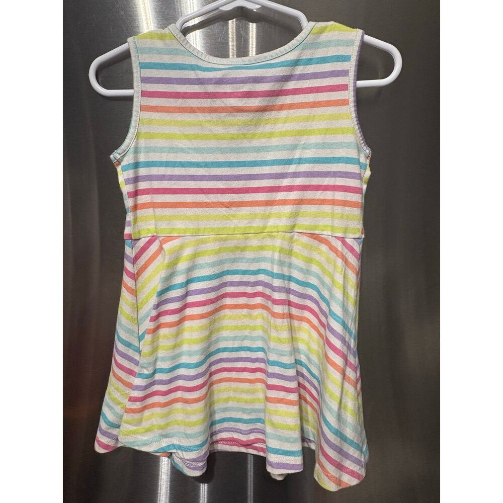 Rainbow Striped Dress - The Children’s Place - 18-24mo - Picture 2 of 3